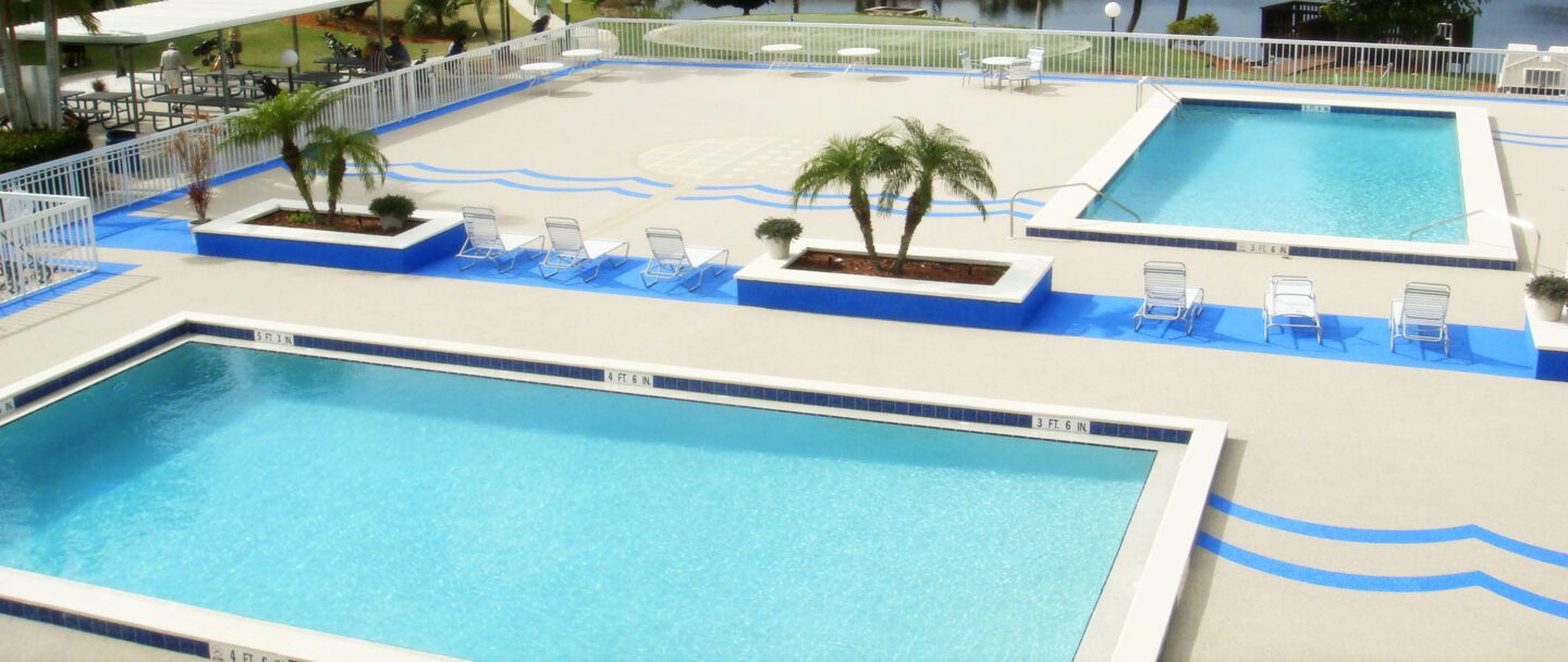 AquaSeal Resurfacing, LLC offers safety surfaces for pools and decks. Life Floor.