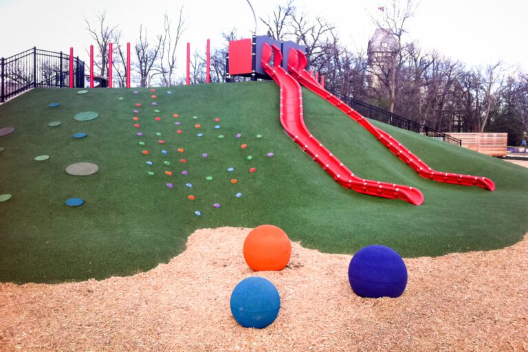 EPDM safety surfacing for playgrounds play spaces
