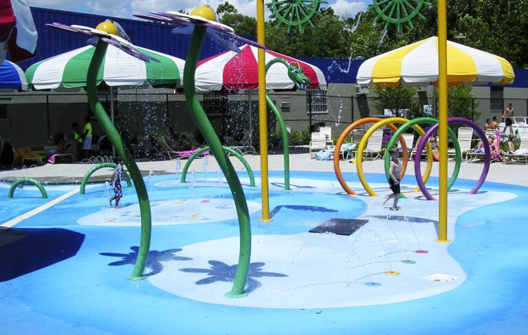 Safety Surfacing For Water Parks & Aquatic Areas.