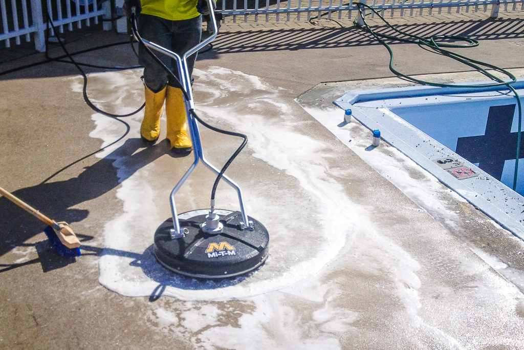 Safety surface resealing & repair services offered by AquaSeal Resurfacing LLC.