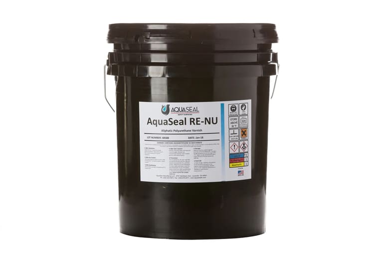 AquaSeal RE-NU is a safety surface resealing top coat product that renews the life of your indoor or outdoor surface, brightens colors, reinforces areas where the binder has worn away, and extends the life of your safety surface.