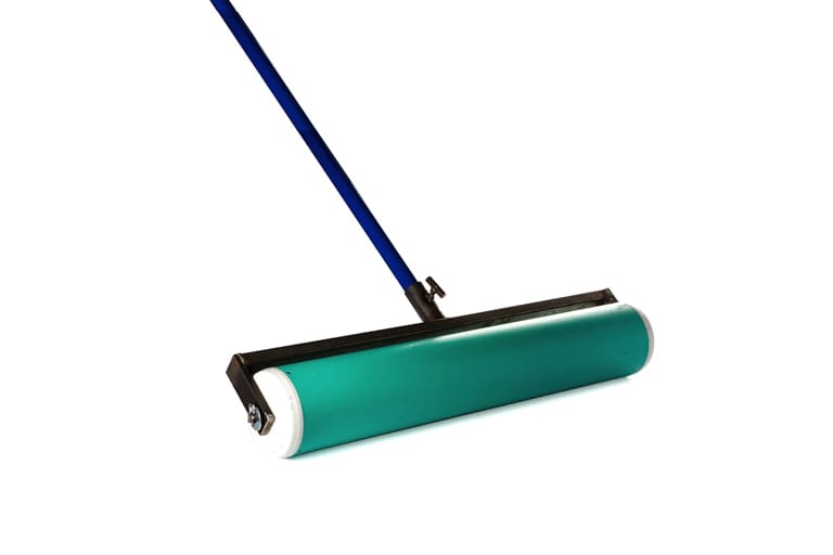 The 6" Pour in Place Roller creates just the right amount of pressure in weight to allow the rubber granules to adhere together with out leaving lines, in the end you get a glass like surface!